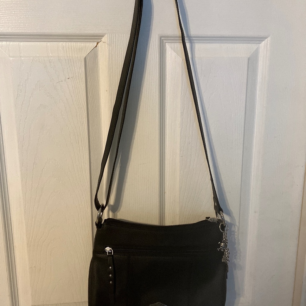 HARLEY DAVIDSON LEATHER CROSSBODY BAG